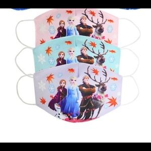Kids breathable cloth face mask Frozen Theme